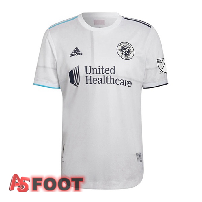 Maillot Foot New England Revolution Exterieur Blanc 2022