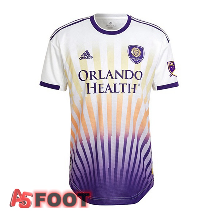 Maillot Foot Orlando City SC Exterieur Blanc 2022