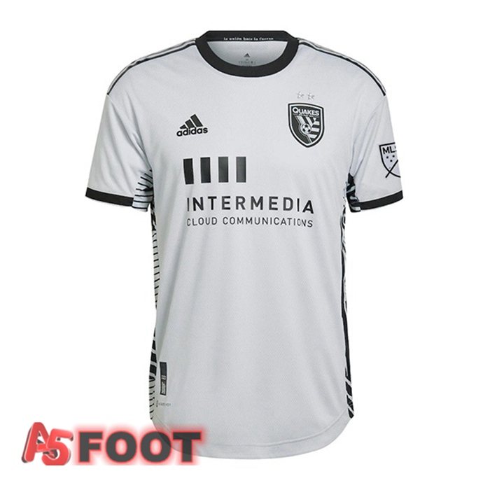 Maillot Foot San Jose Earthquakes Exterieur Gris 2022