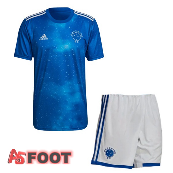 Maillot Foot Cruzeiro EC Enfant Domicile Bleu 22/23
