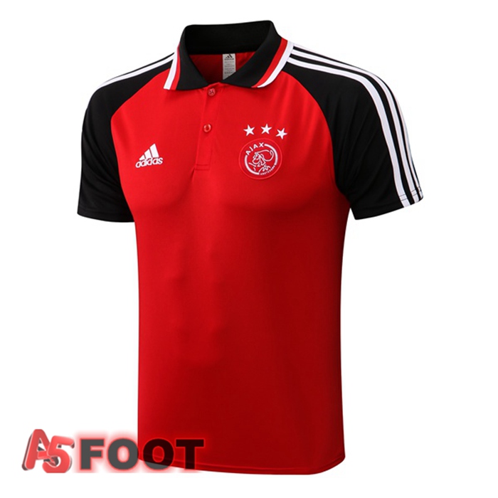Polo Foot AFC Ajax Rouge 2021/2022