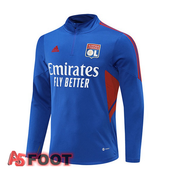 Training Sweatshirt Lyon OL Bleu 2022/2023