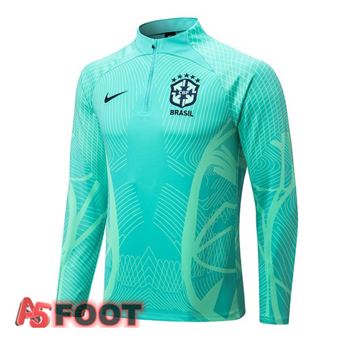 Training Sweatshirt Bresil Vert 2022/2023