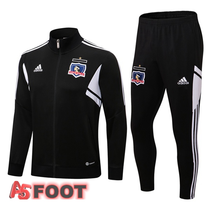 Ensemble Veste Survetement Colo-Colo Noir 2022/2023