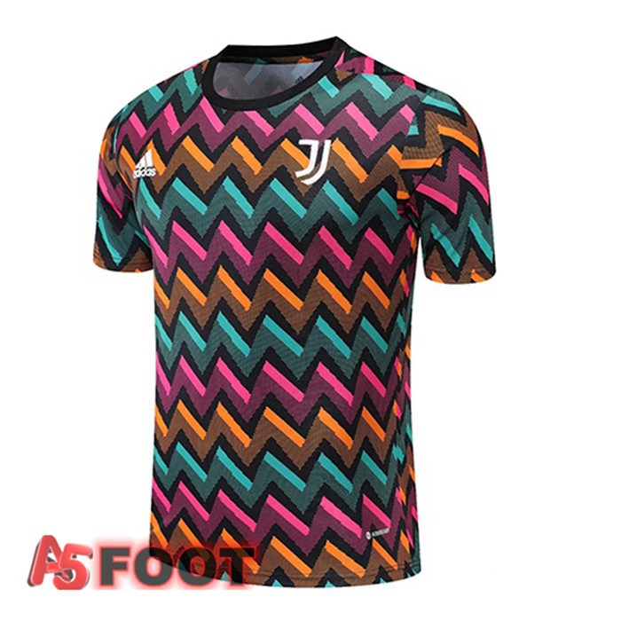 Training T-Shirts Juventus Vert Pourpre 2022/2023