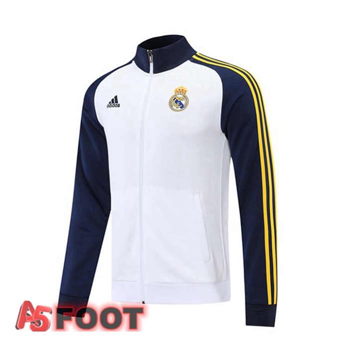 Veste Foot Real Madrid Blanc 22/23