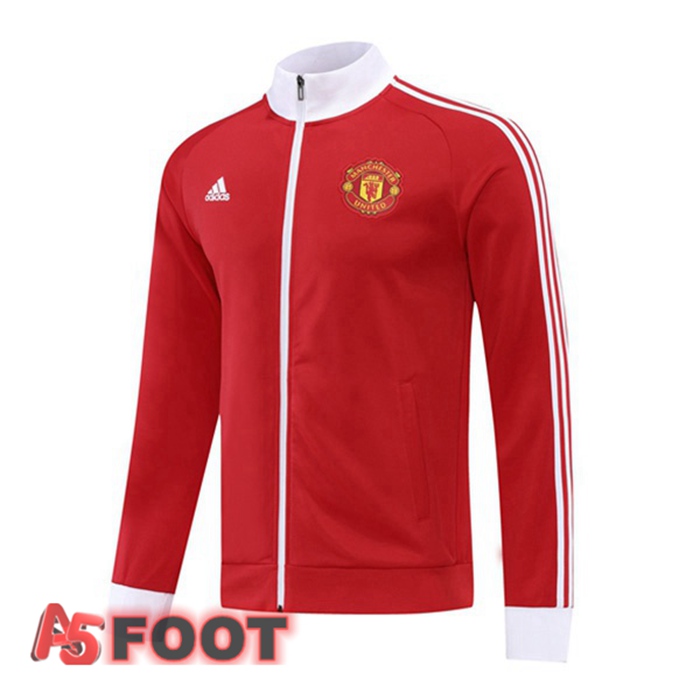 Veste Foot Manchester United Rouge 22/23
