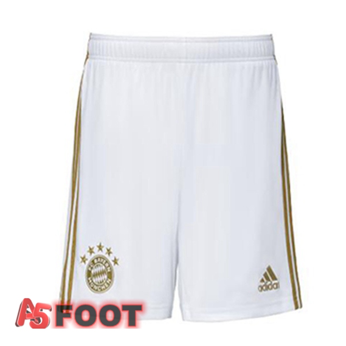 Short De Foot Bayern Munich Exterieur Blanc 22/23