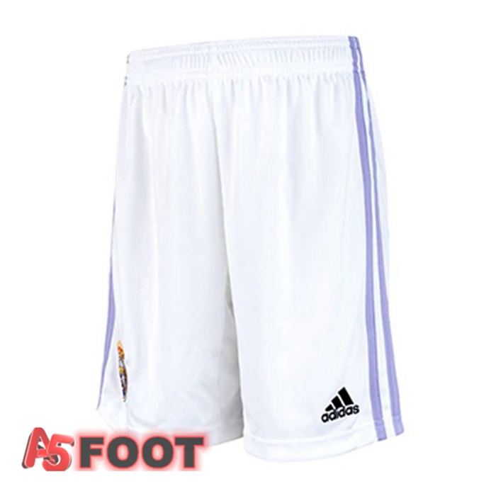 Short De Foot Real Madrid Domicile Blanc 2022/2023