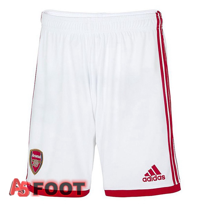 Short De Foot Arsenal Domicile Rouge Blanc 2022/2023