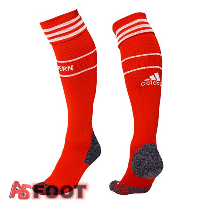 Chaussettes De Foot Bayern Munich Domicile Rouge 2022/2023