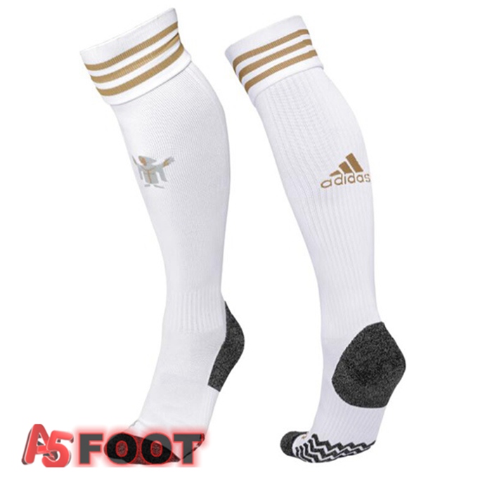 Chaussettes De Foot Bayern Munich Exterieur Blanc 22/23