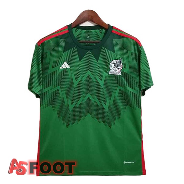 Maillot Mexique Domicile Vert Version Fuite Coupe du monde 2022