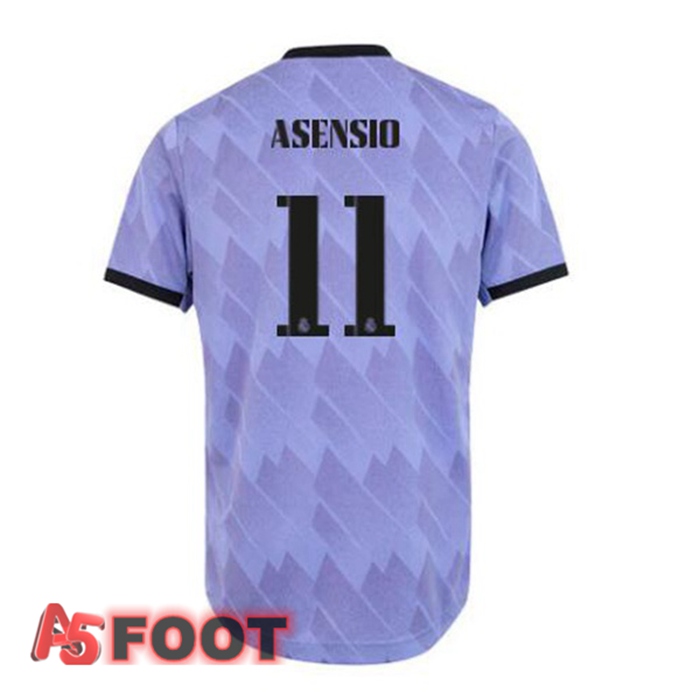 Maillot De Foot Real Madrid (Asensio 11) Exterieur Pourpre 22/23