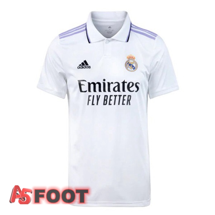 Maillot de Foot Real Madrid Domicile Blanc 2022/2023