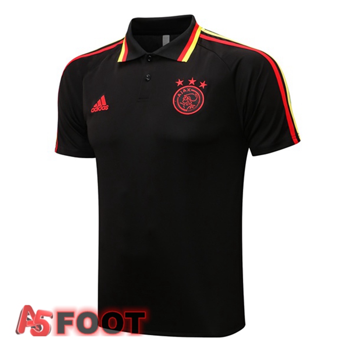 Polo Foot AFC Ajax Noir 2022/2023