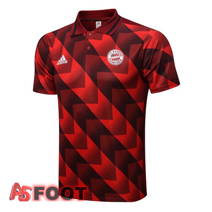 Polo Foot Bayern Munich Rouge 2022/2023