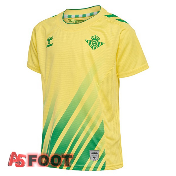 Maillot De Foot Real Betis Gardien de but Jaune 22/23