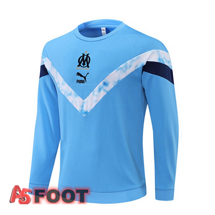 Training Sweatshirt Homme Marseille OM Bleu 22/23