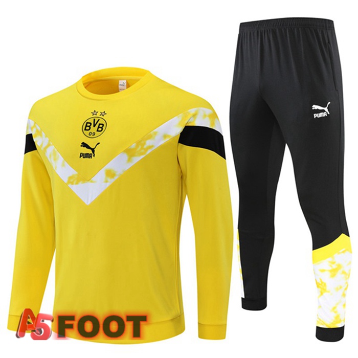 Survetement De Foot Dortmund BVB Jaune 22/23
