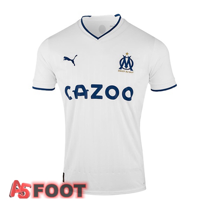Maillot De Foot Marseille OM Domicile Blanc 22/23