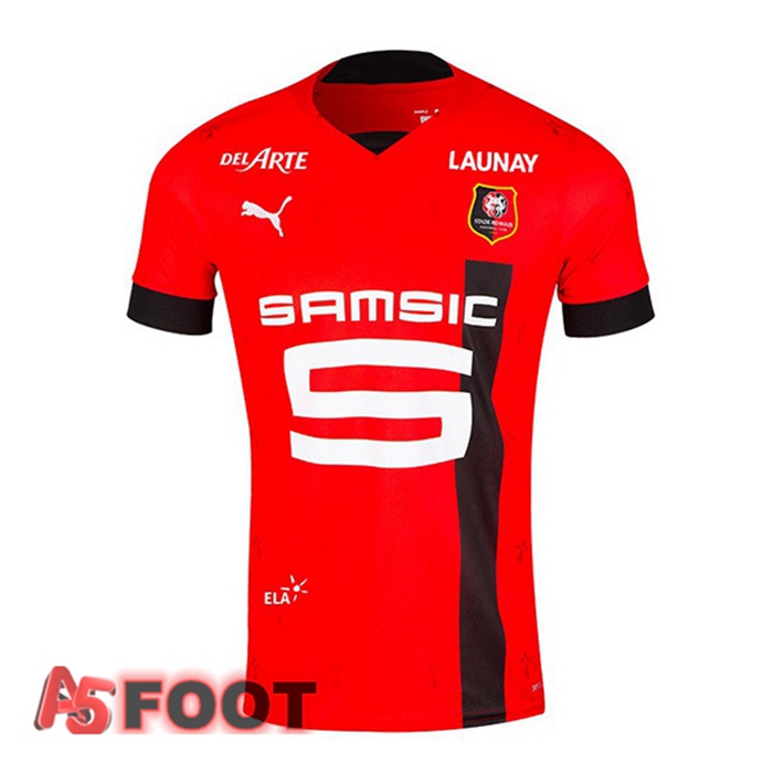 Maillot de Foot Stade Rennais Domicile Rouge 2022/2023