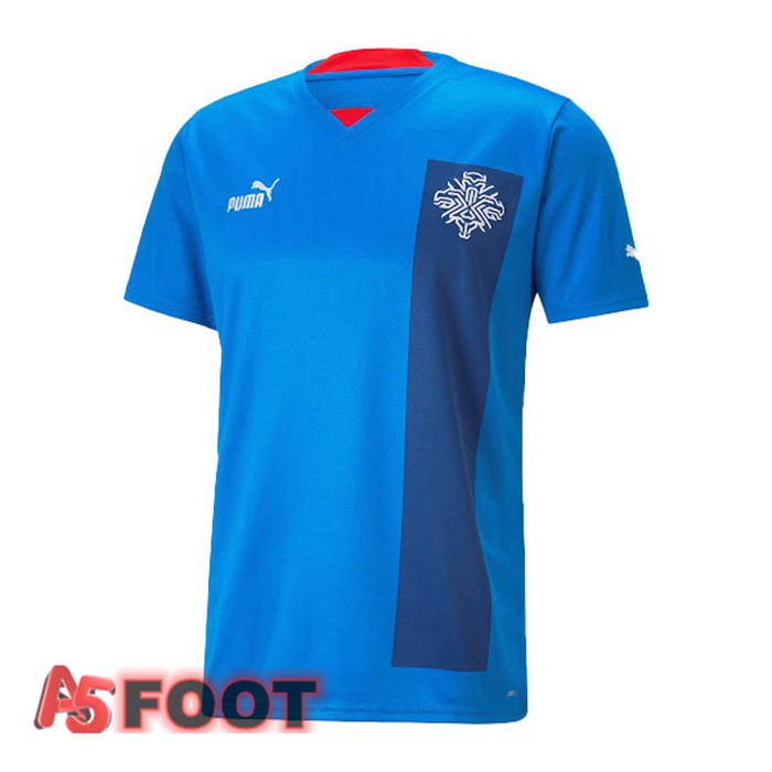 Maillot Equipe de Islande Domicile Bleu 2022/2023