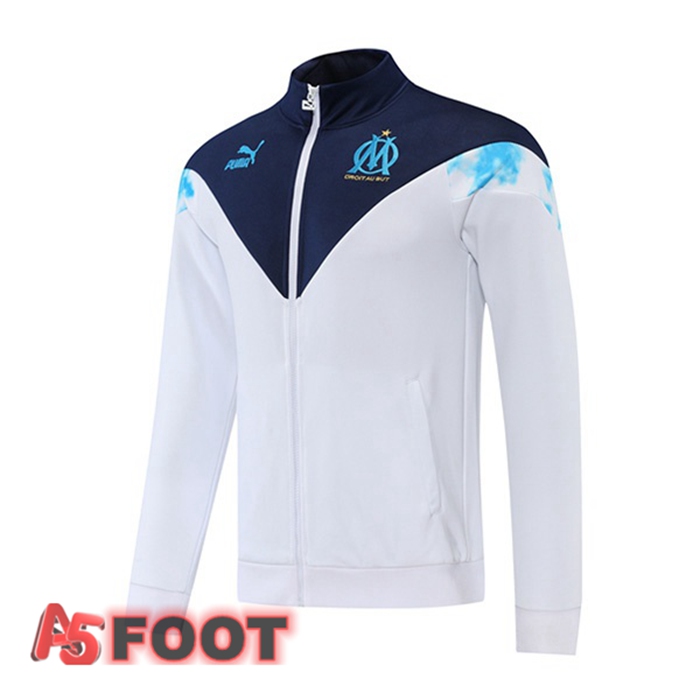 Veste Foot Marseille OM Blanc 2022/2023