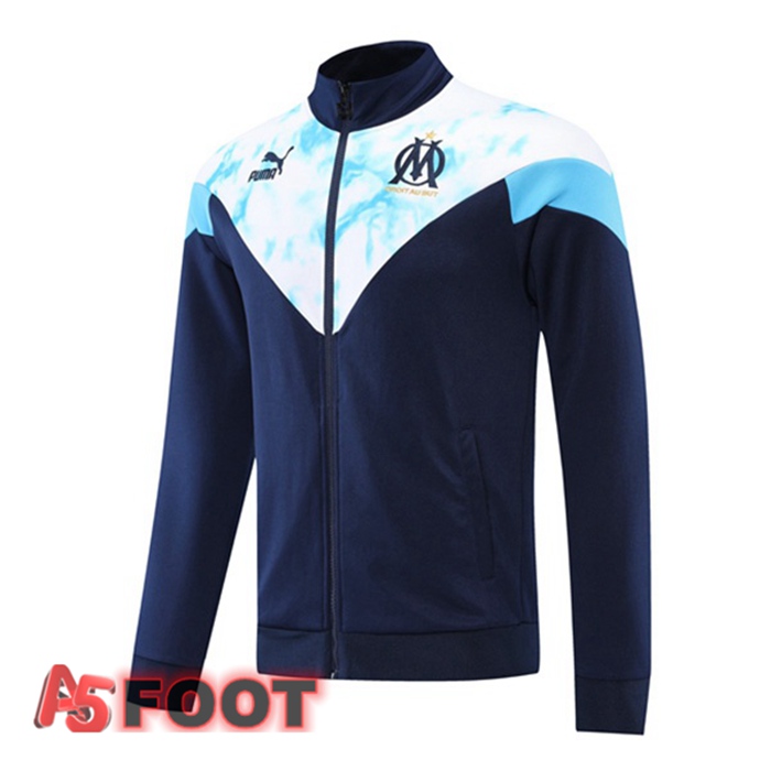 Veste Foot Marseille OM Bleu Royal 2022/2023