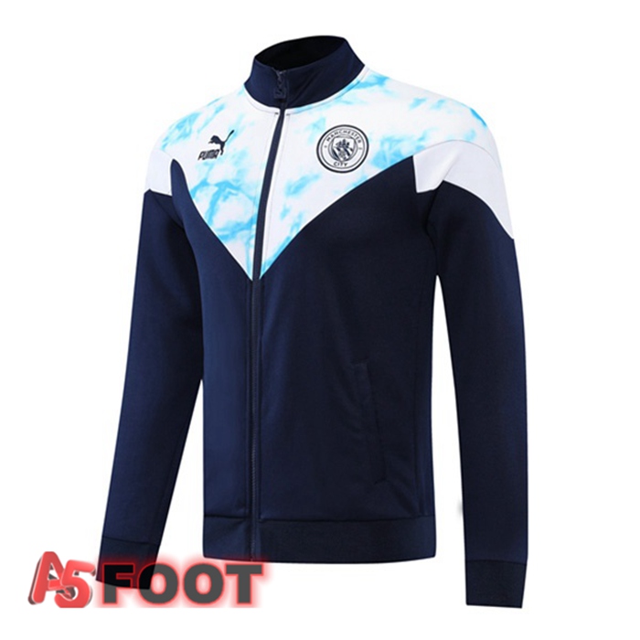Veste Foot Manchester City Bleu Royal 2022/2023