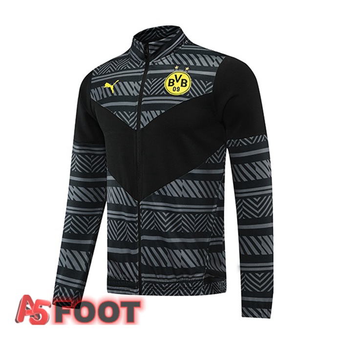 Veste Foot Dortmund BVB Noir Gris 2022/2023