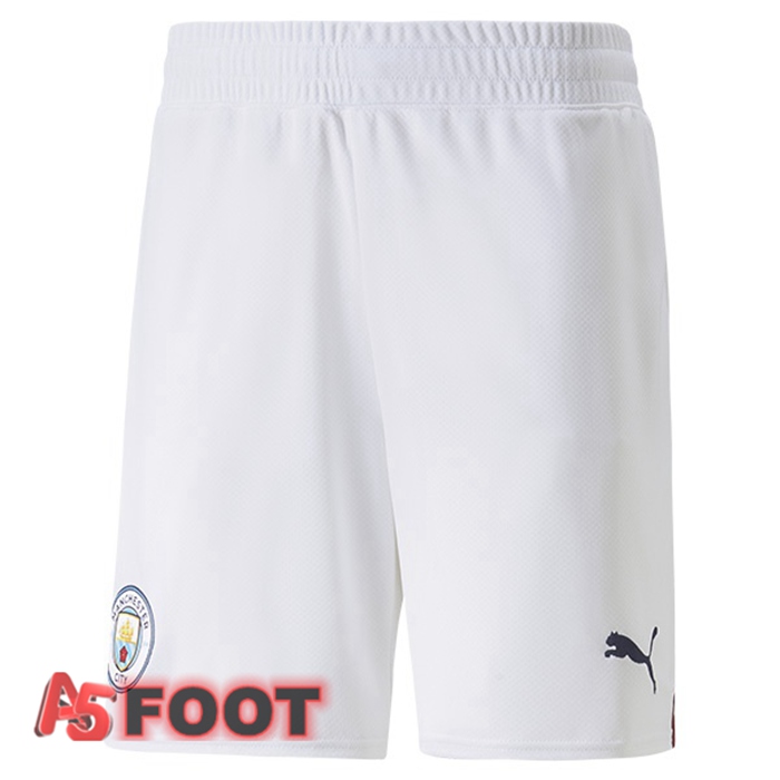Short De Foot Manchester City Domicile Bleu 2022/2023