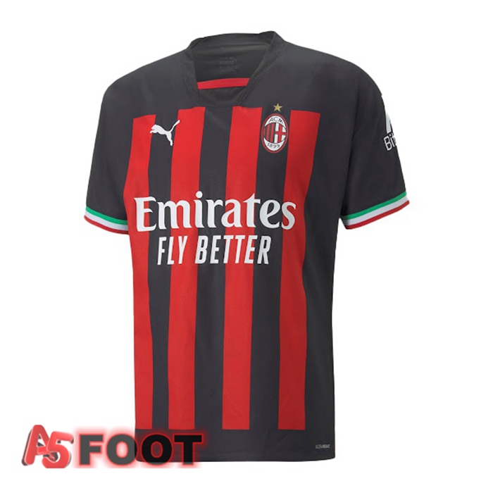 Maillot De Foot Milan AC Domicile Rouge 22/23