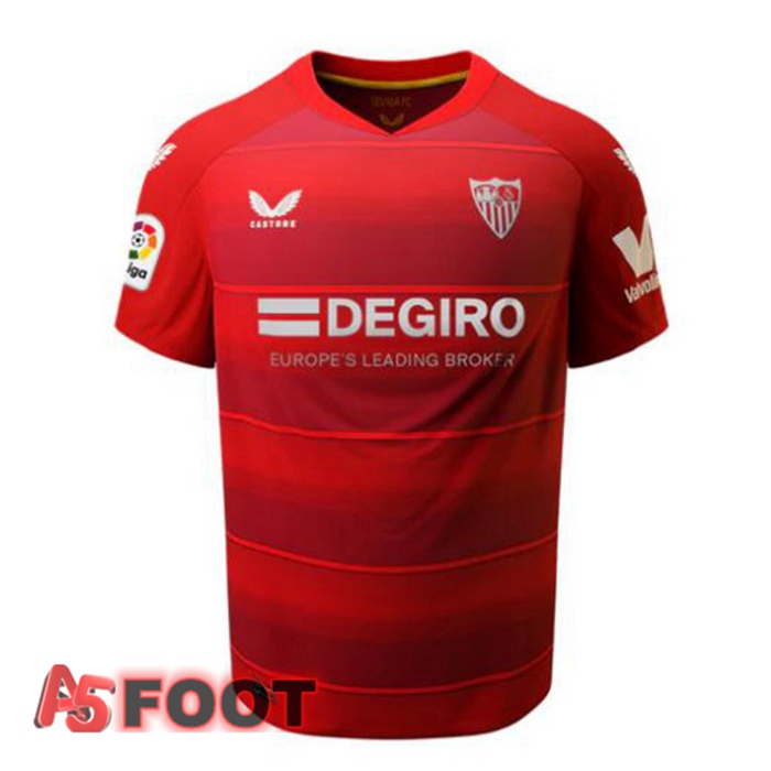 Maillot De Foot Sevilla FC Exterieur Rouge 22/23