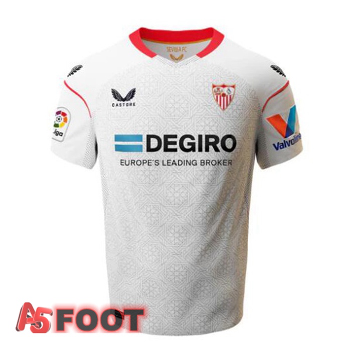 Maillot De Foot Sevilla FC Domicile Blanc 22/23