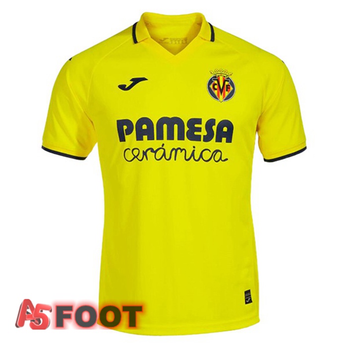Maillot De Foot Villarreal Domicile Jaune 22/23