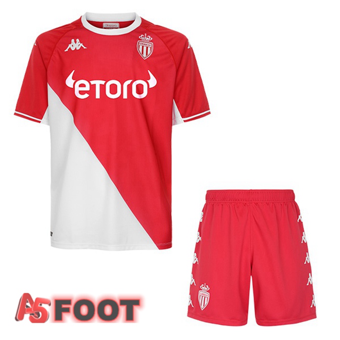Maillot De Foot AS Monaco Enfant Domicile 21/22