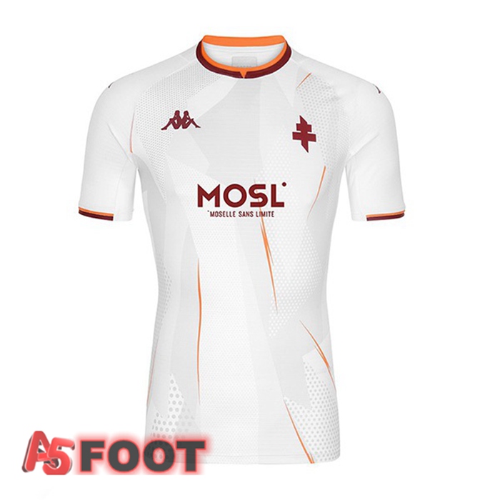 Maillot De Foot FC Metz Exterieur Blanc 21/22