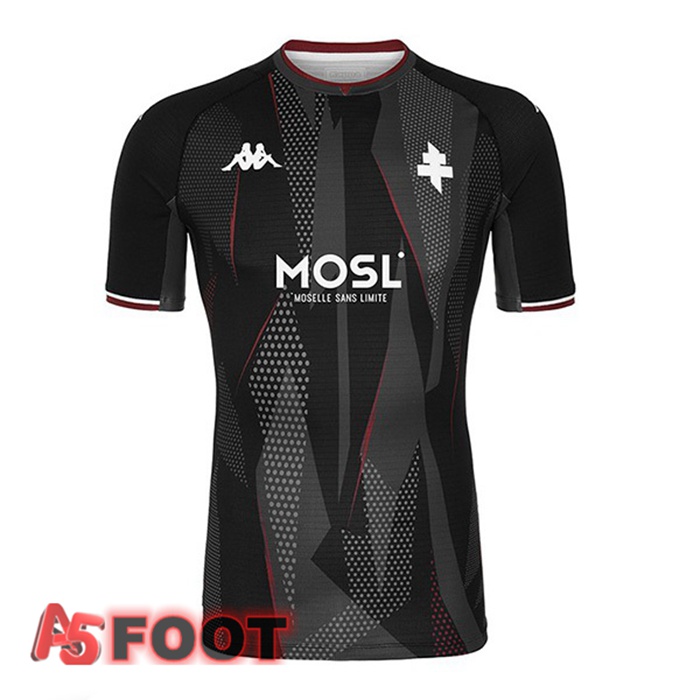 Maillot De Foot FC Metz Third Noir 21/22