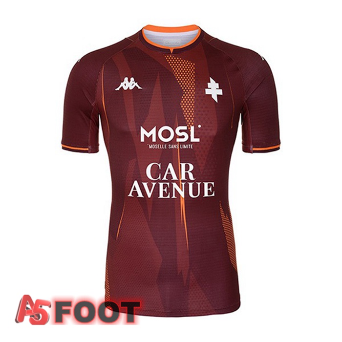 Maillot De Foot FC Metz Domicile Rouge 21/22