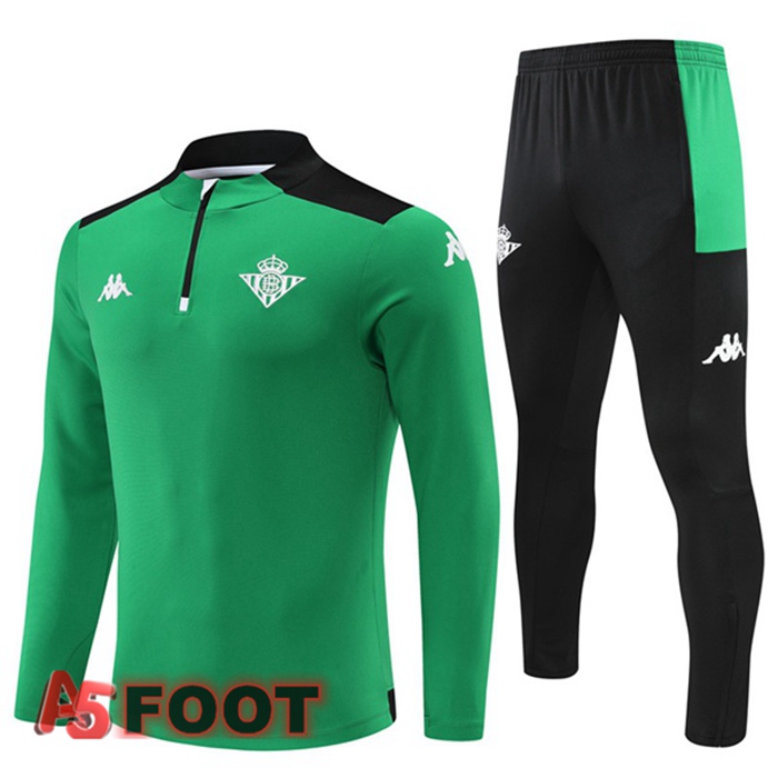 Ensemble Survetement de Foot Real Betis Vert 2022/2023