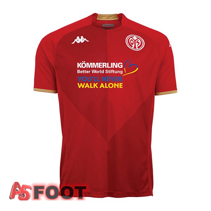 Maillot de Foot FSV Mainz 05 Domicile Rouge 2022/2023