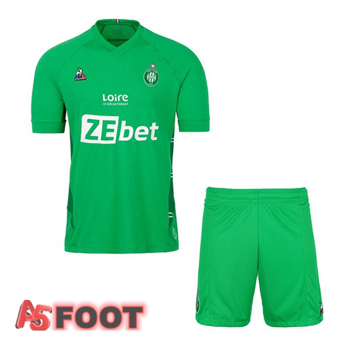 Maillot De Foot AS St Etienne Enfant Domicile 21/22