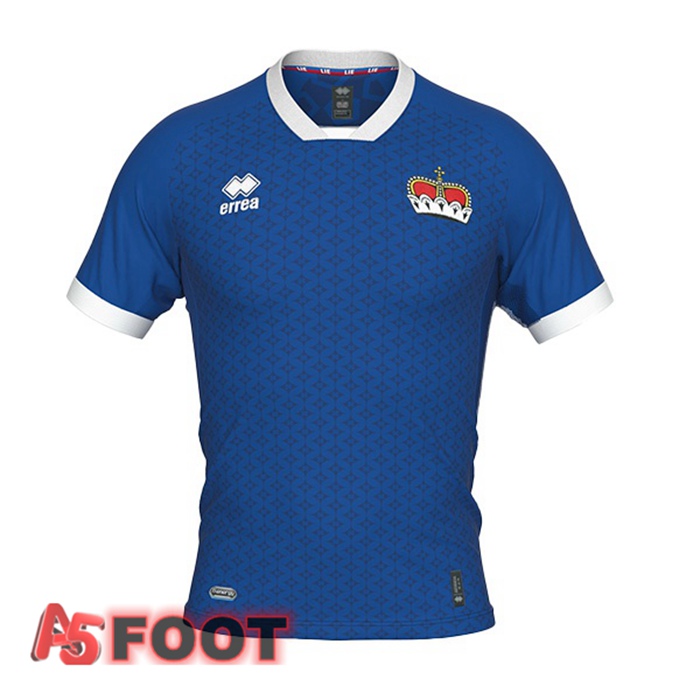 Maillot Equipe de Liechtenstein Domicile Bleu 2022/2023