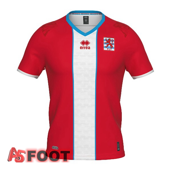 Maillot Equipe de Luxembourg Domicile Rouge Blanc 2022/2023