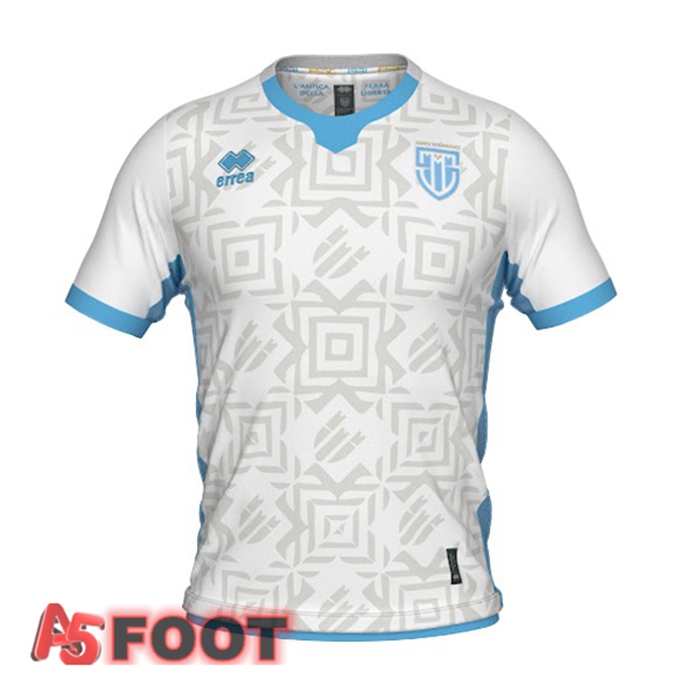 Maillot Equipe de Saint-Marin Third Blanc 2022/2023