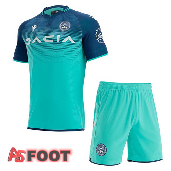 Maillot De Foot Udinese Calcio Enfant Exterieur Vert 21/22