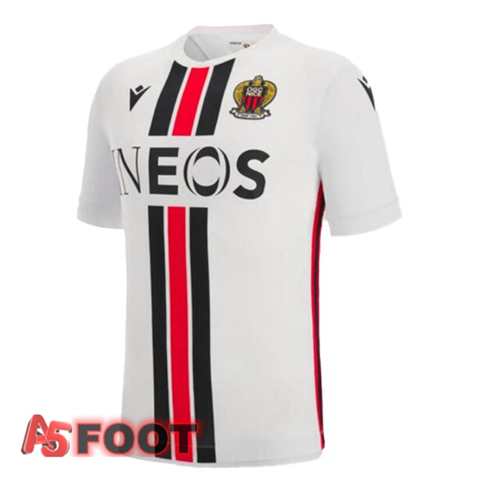 Maillot De Foot OGC Nice Domicile Blanc 22/23