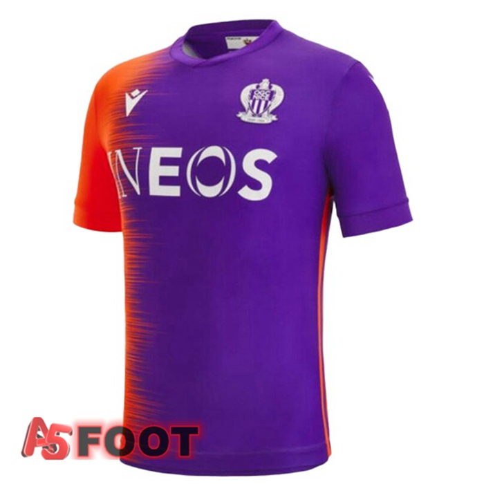 Maillot De Foot OGC Nice Domicile Pourpre 22/23