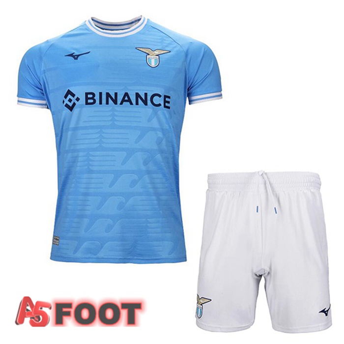 Maillot De Foot SS Lazio Enfant Domicile Bleu 22/23